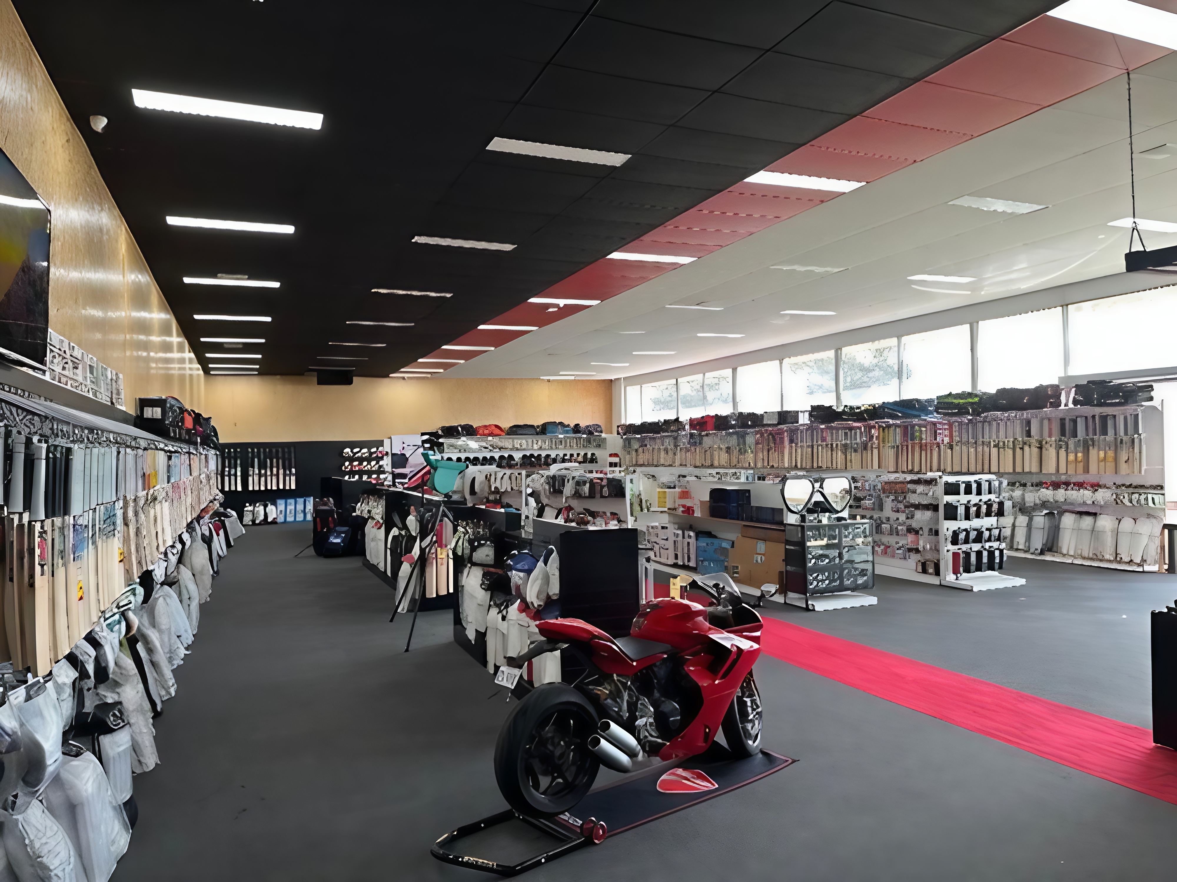 Inside Sturdy Sports Store 